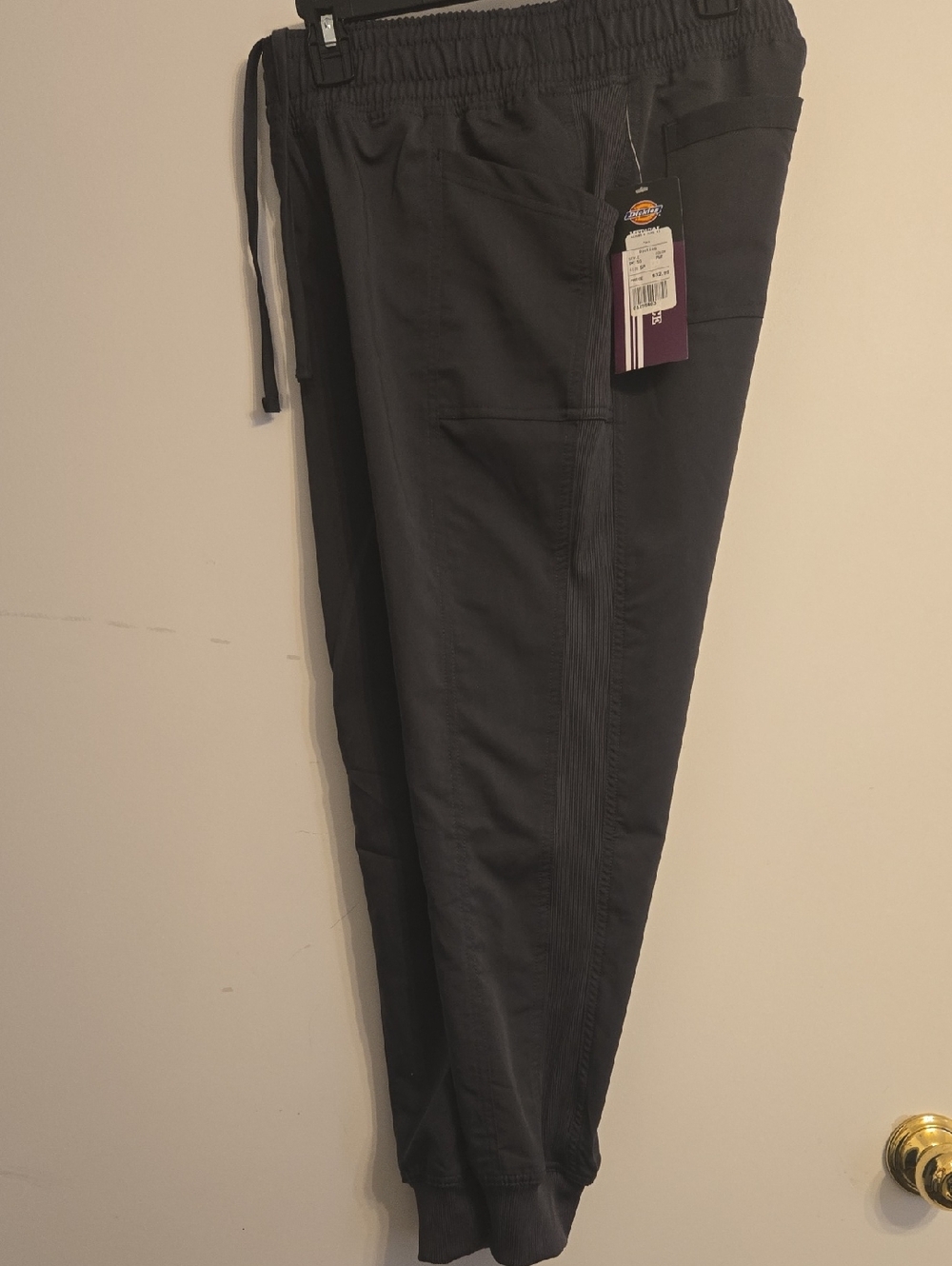 Dickies Women's Dark Charcoal Drawstring Scrub's